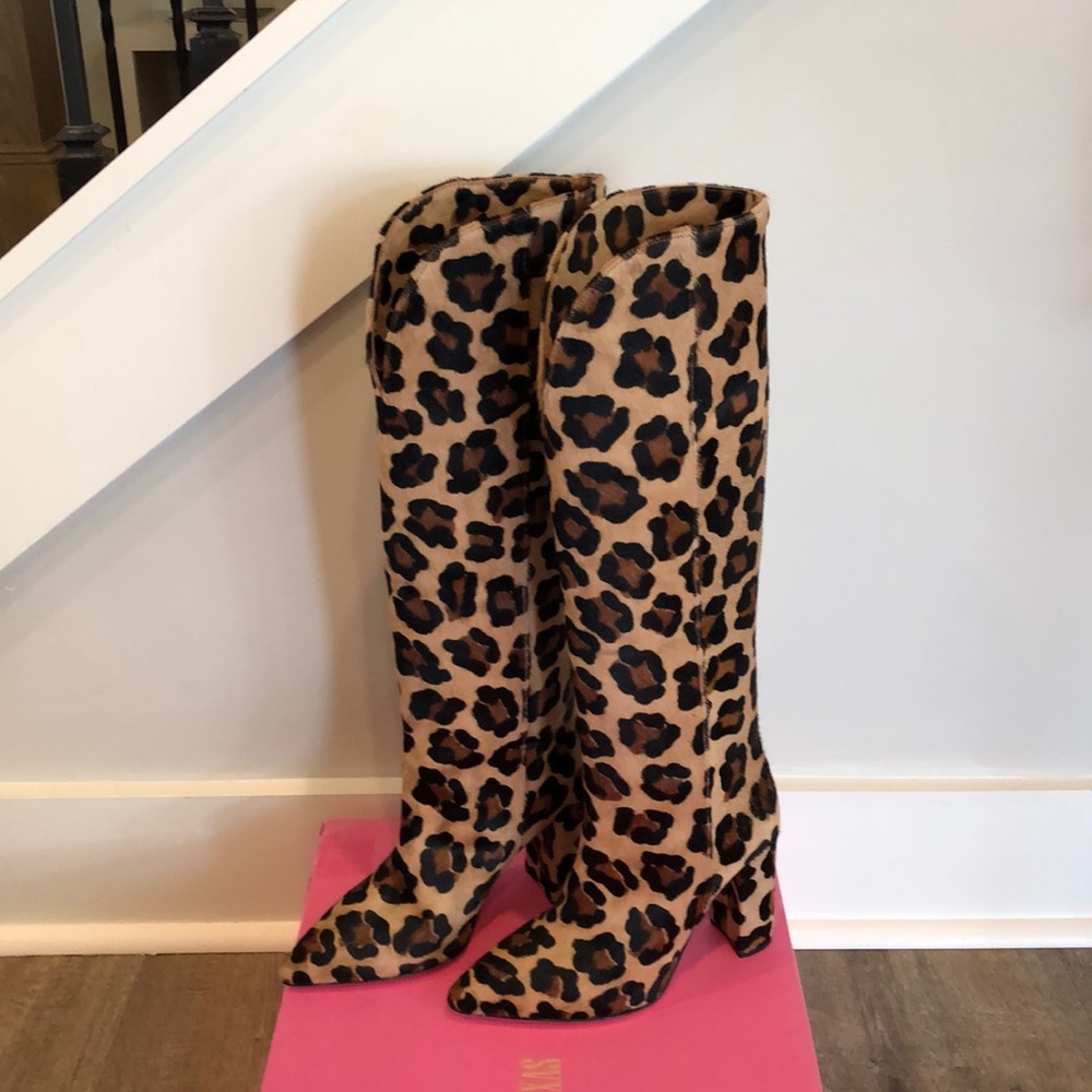 Paris Texas Calf Hair Tall Boots
